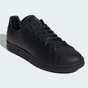 Adidas All-Black Stan Smith Sz 6.5